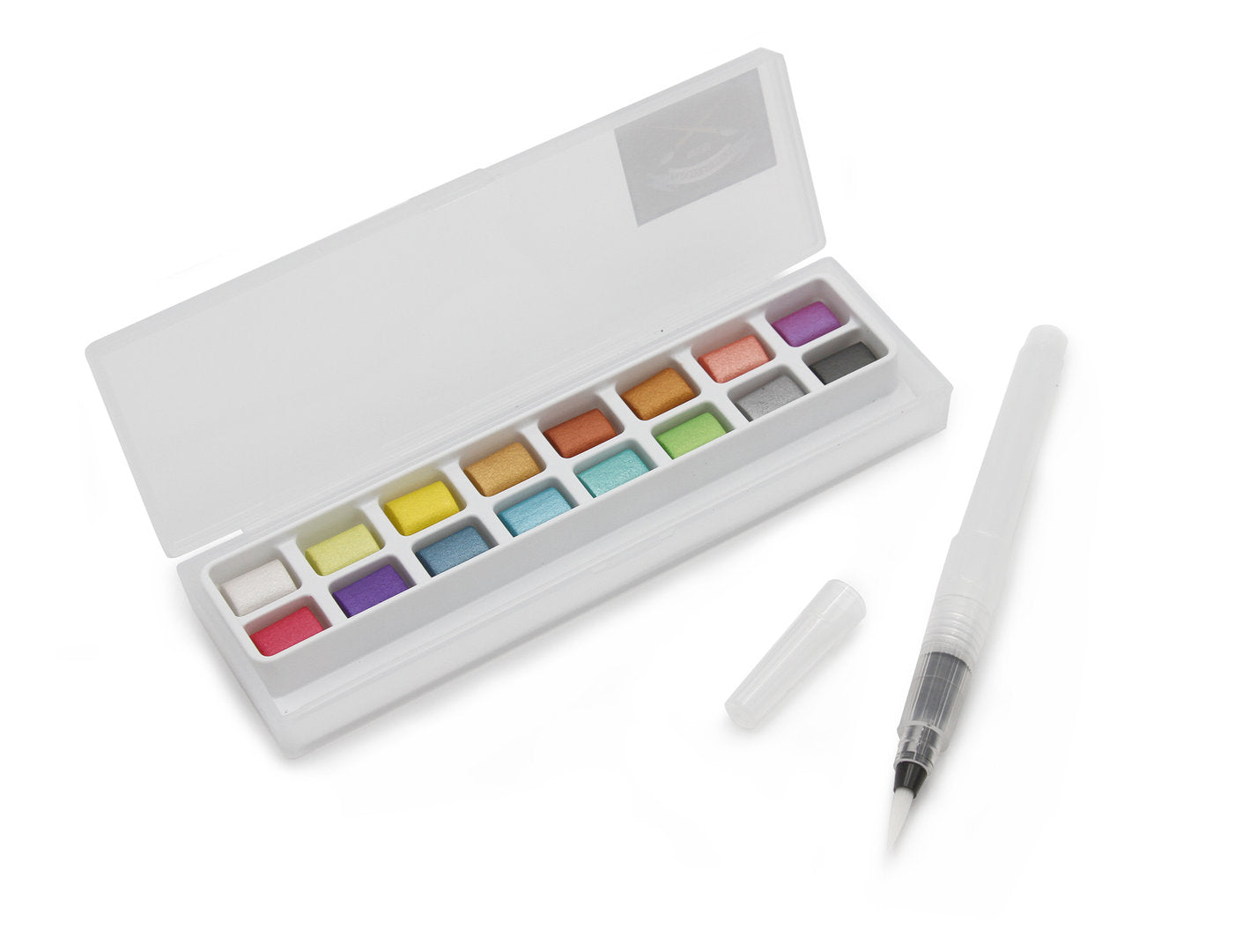 Aquarellkasten Metallic 16er