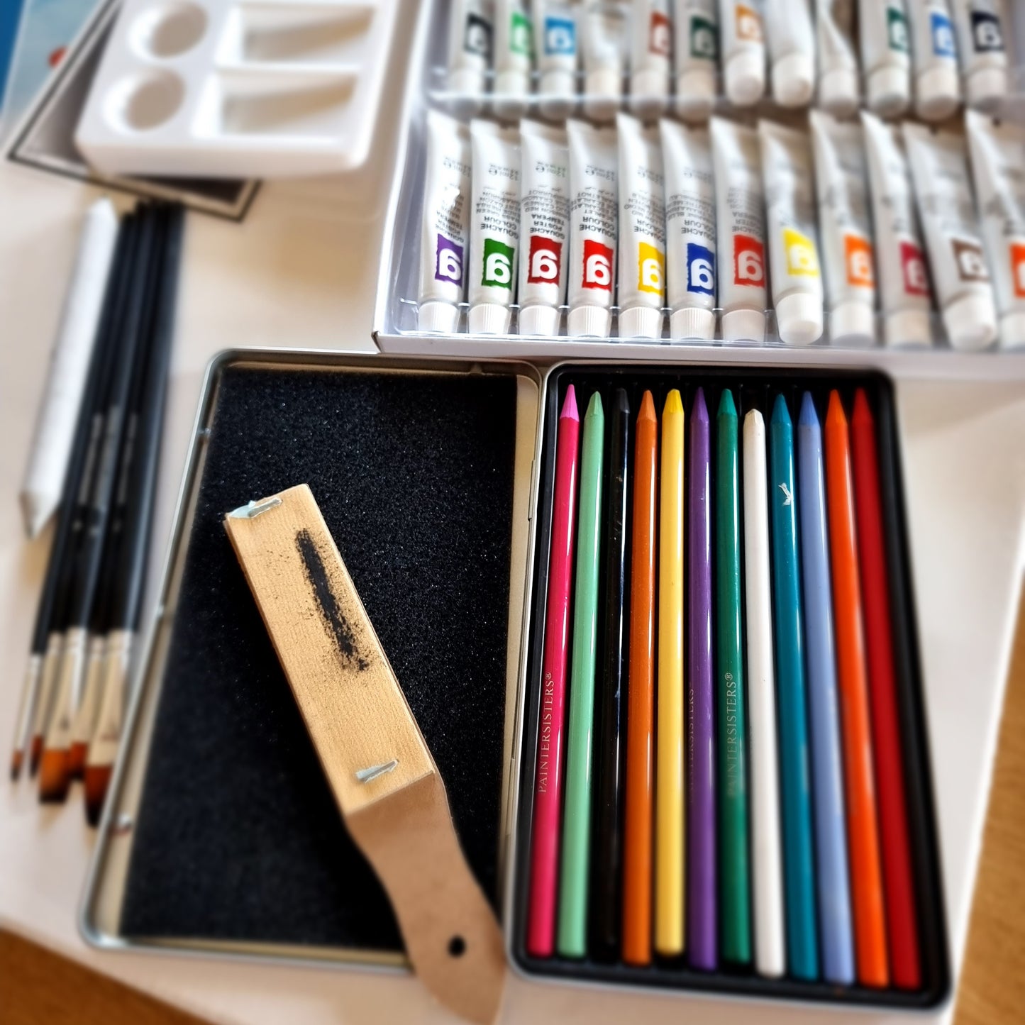 Malset Kleiner Buntspecht