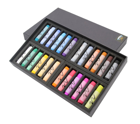 Pastellkreide handgerollte 24er Künstlerqualität