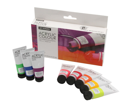 Art Ranger Set 8x22ml Neonfarben