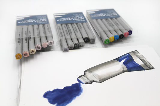 Alkoholmarker Markerstifte 6er