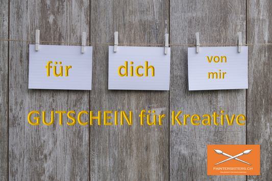 Paintersisters Schweiz Geschenkgutschein