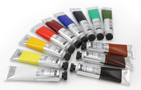 ARTIST Grundfarben Ölfarbe 12x200 ml