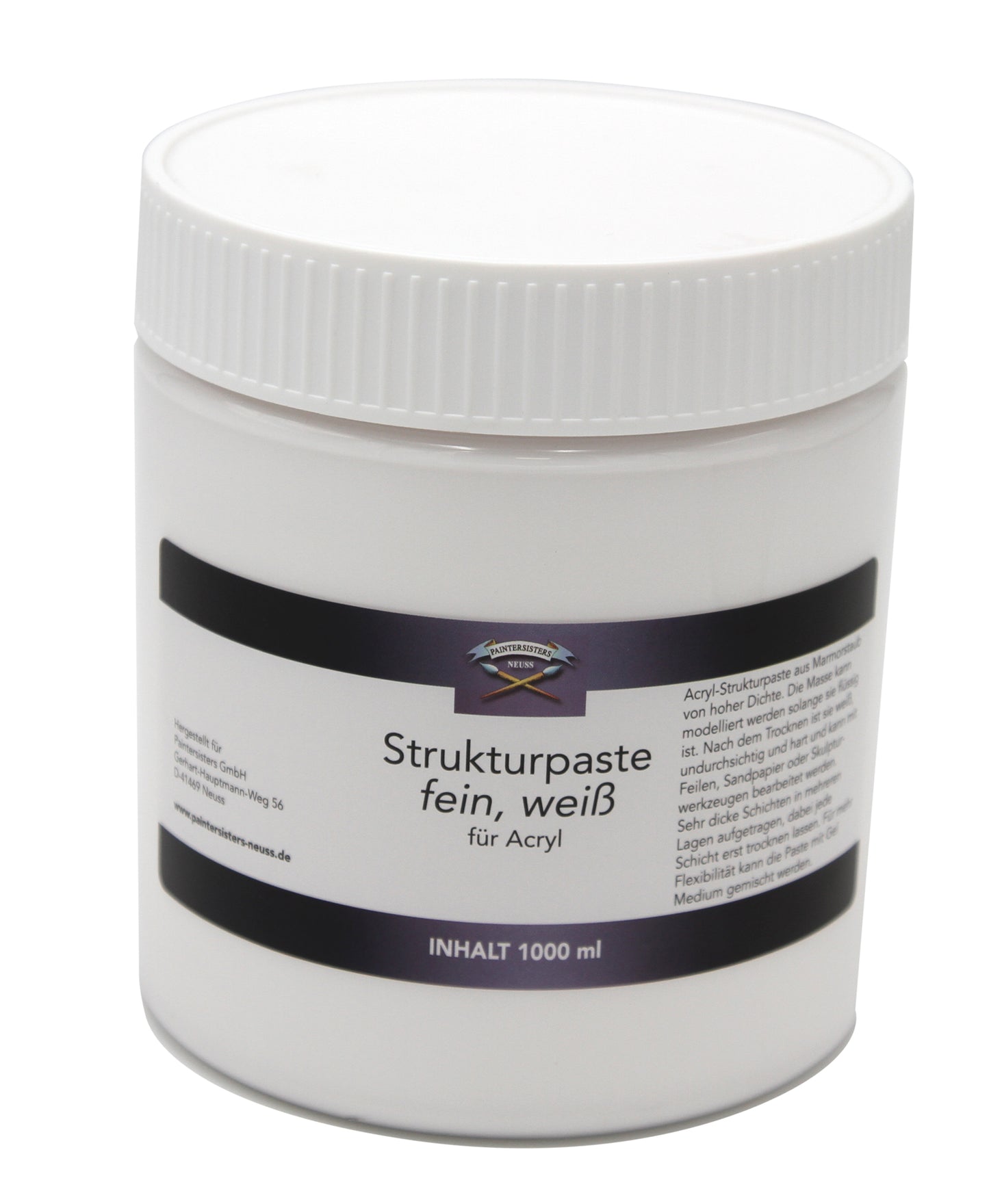 Strukturpaste 1000ml Paintersisters