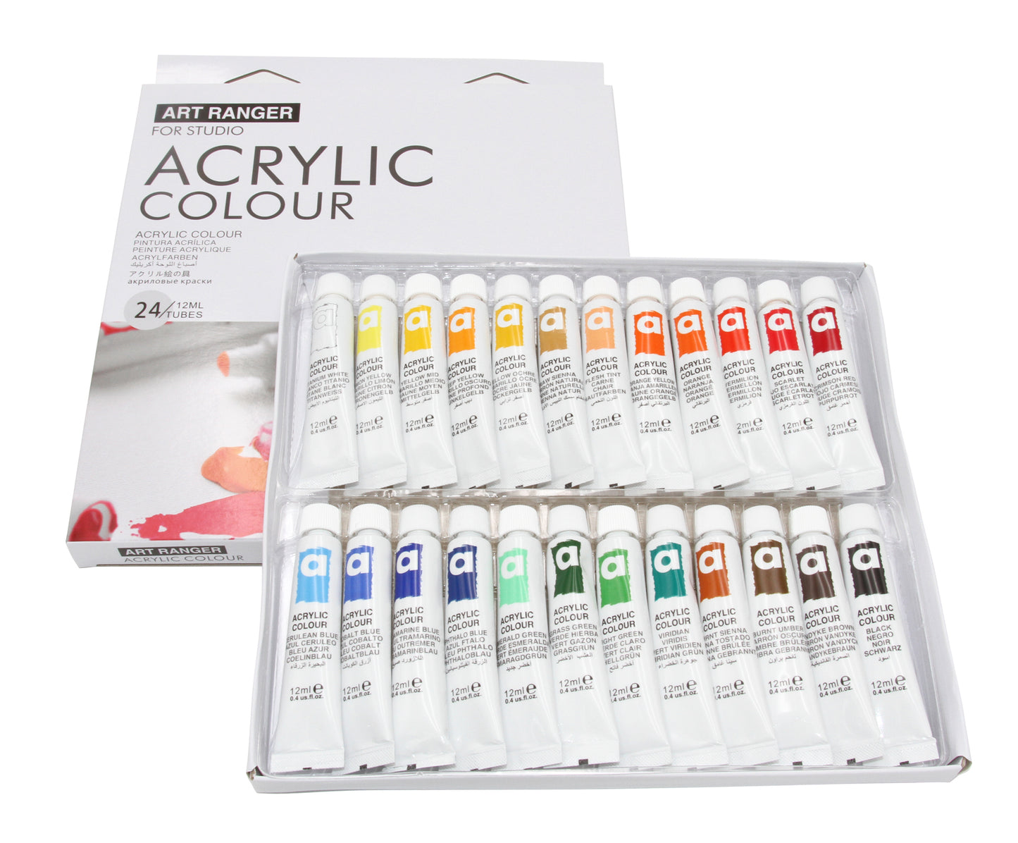 24x12ml Set MAGI®-Studio Acrylfarben