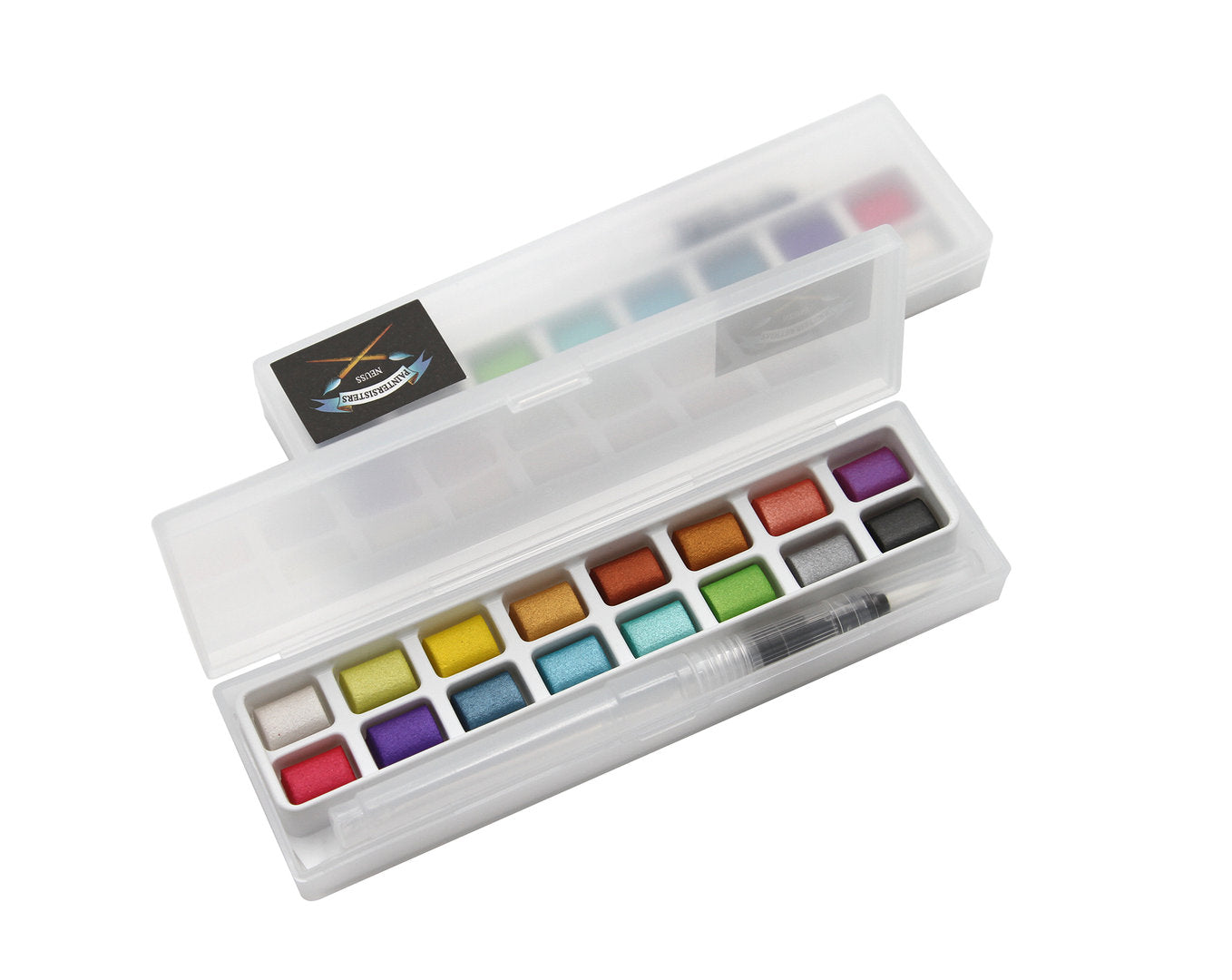 Aquarellkasten Metallic 16er