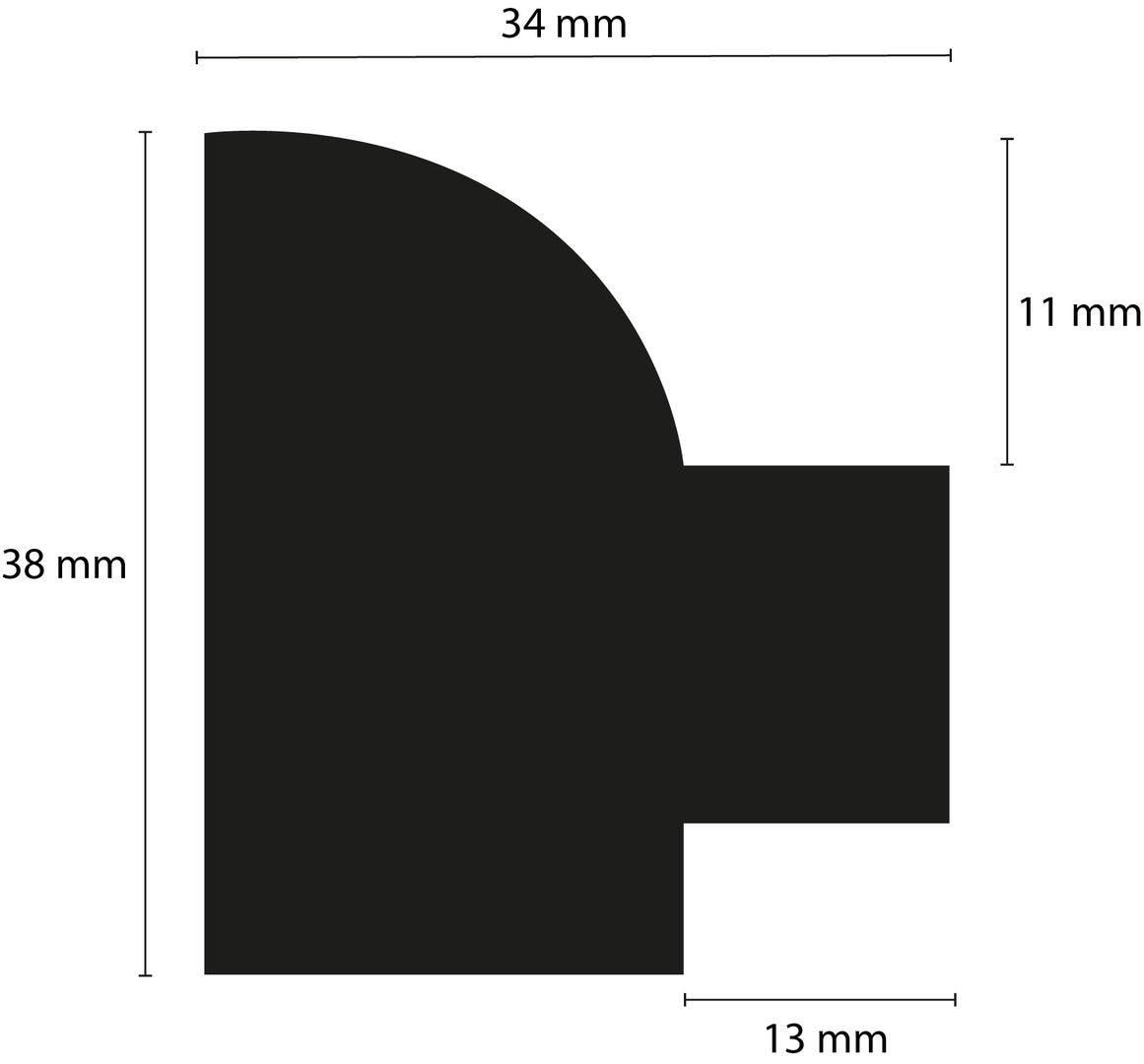 Keilrahmenleisten 2er 80x120