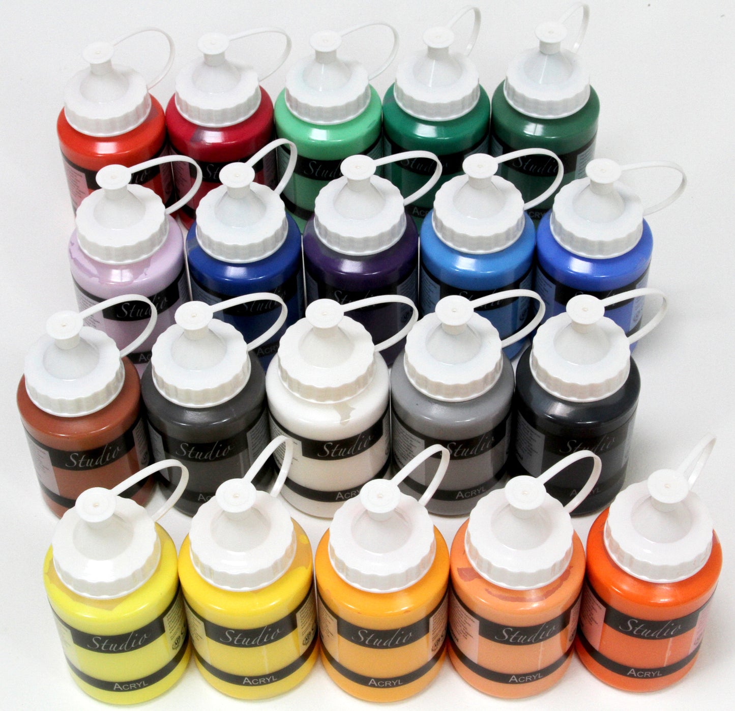 20x250ml Set Studio Acrylfarben