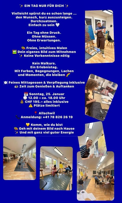 Kunst & Mal-Workshop in Basel