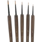 Detailpinsel Set 5er