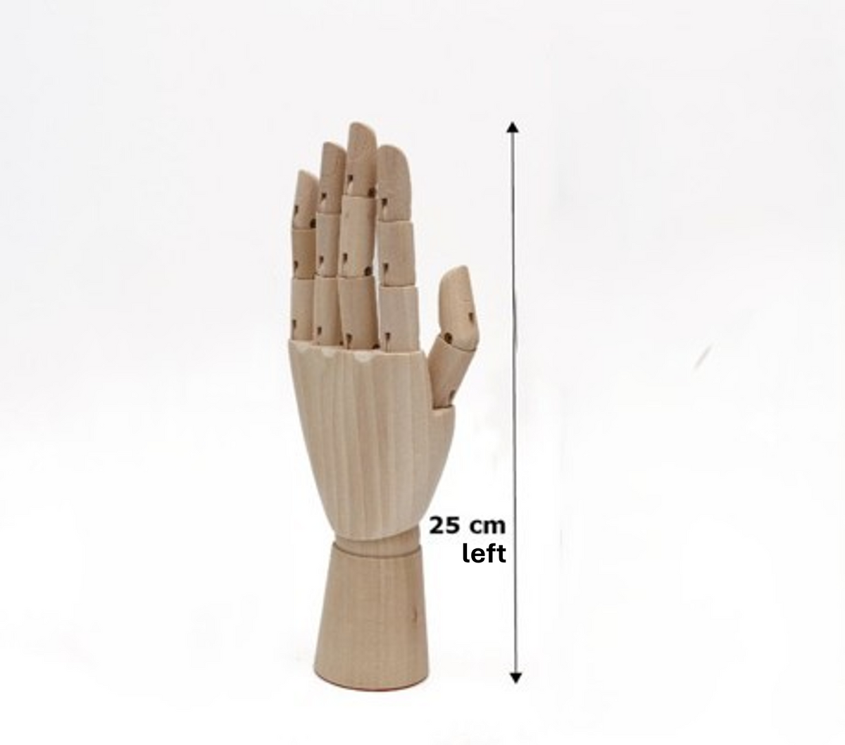 Gliederhand Holz 25 cm