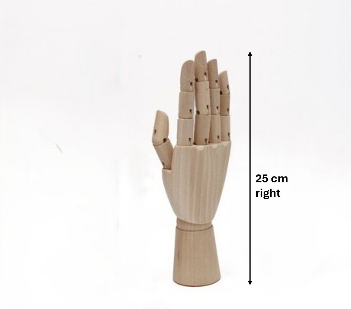 Gliederhand Holz 25 cm