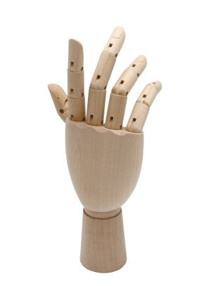 Gliederhand Holz 25 cm
