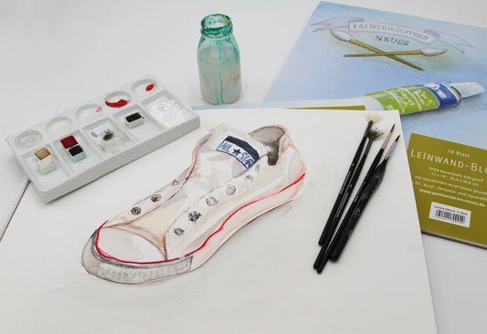 Malblock Leinwand 30x40