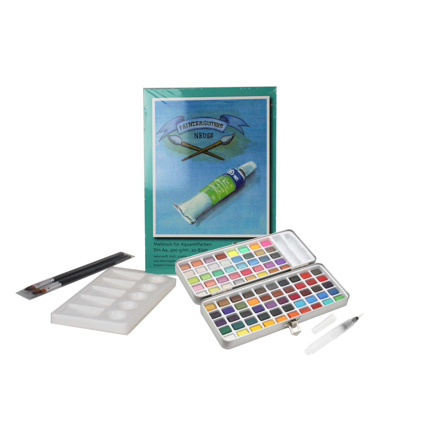 Malset Aquarellkasten 90er