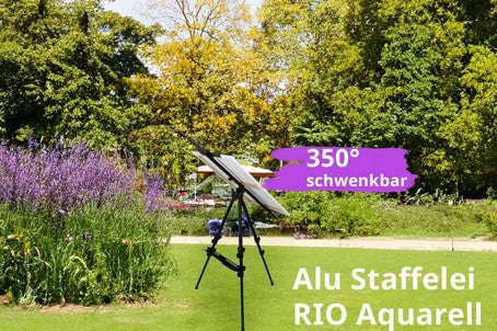 RIO Feldstaffelei Alu Aquarell
