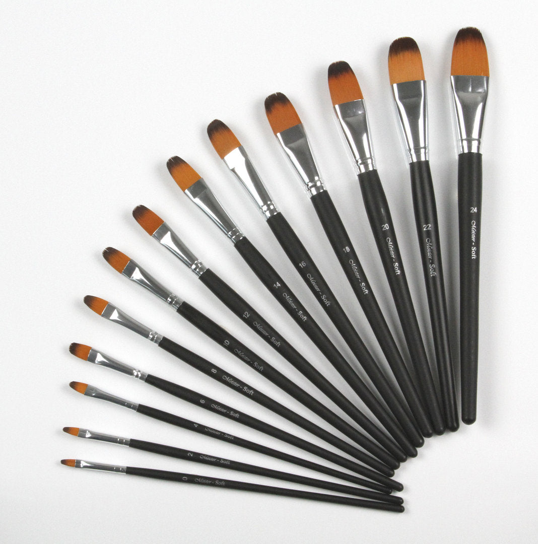 Pinsel Nylon Soft 6tlg