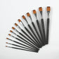 Pinsel Nylon Soft 6tlg