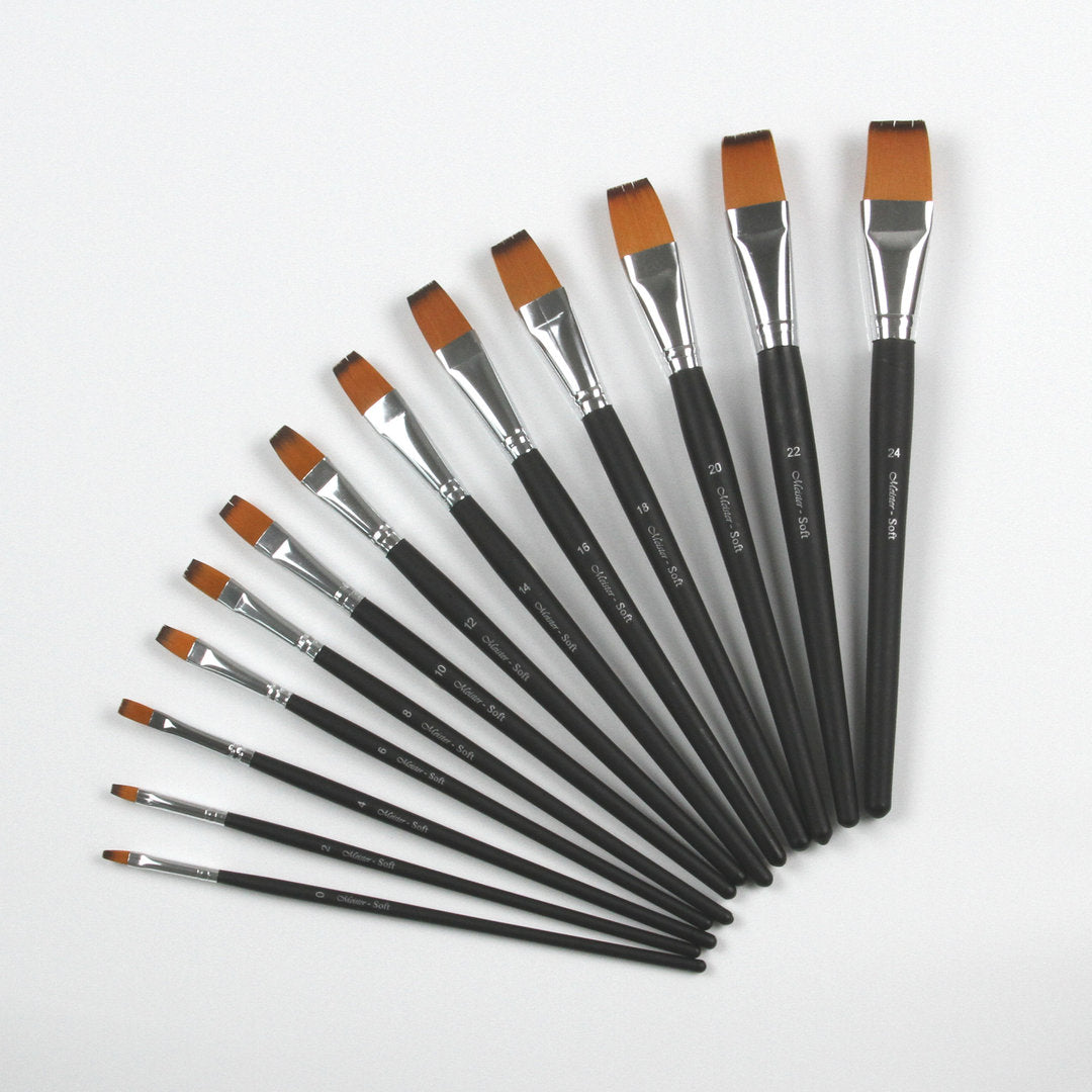 Pinsel Nylon Soft 6tlg