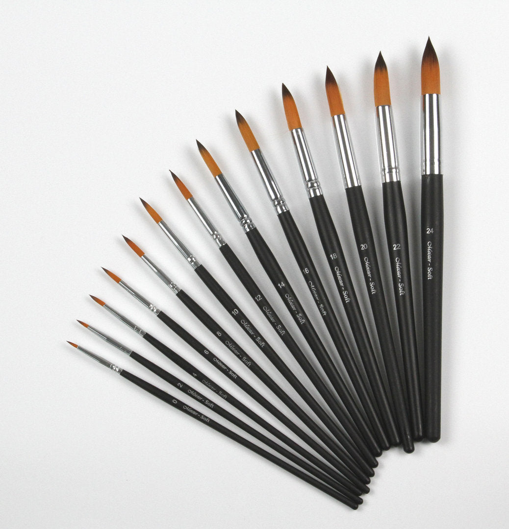 Pinsel Nylon Soft 6tlg