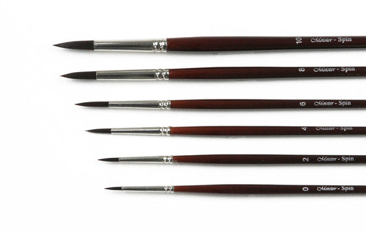 Pinsel Nylon Spin 6tlg